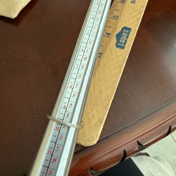 Vintage Faux Pearl Ring Size 9.5 - Picture 3 of 3